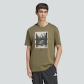Camiseta adidas Grafica Kayaking Masculina VERDE