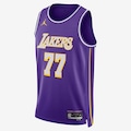 Regata Los Angeles Lakers Statement Edition 25/26 Masculina ROXO/BRANCO