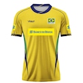 Camisa Vôlei Volt Brasil CBV 2025 Oficial Masculina AMARELO