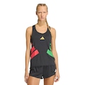 Camiseta Regata Adizero F Sgl W adidas Feminino PRETO