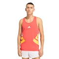 Camiseta Regata Adizero adidas Masculino VERMELHO