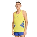 Camiseta Regata Adizero adidas Masculino AMARELO