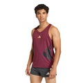 Camiseta Regata Adizero adidas Masculino VINHO