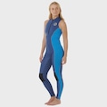 Long John Rip Curl G-Bomb 2/2mm Front Zip Eletric Blue Importado - Feminino AZUL