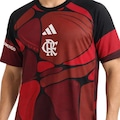 Camisa Pre Jogo Flamengo adidas Masculina VERMELHO