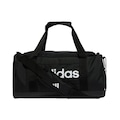 Mala Duffel Pequena Linear adidas Unissex PRETO/BRANCO