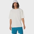 Camiseta ASICS Heritage Algodão Pesado Run City Masculina BEGE