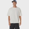 Camiseta ASICSTrack Club Heritage Relaxed Tee Masculino BEGE