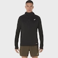 Blusão ASICS Road Winter Hoodie Masculino PRETO