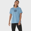Camiseta ASICS Seasonal Graphic Tee Feminino AZUL