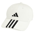 Boné Unissex adidas Baseball Três Listras New Logo Aba Curva BRANCO