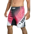 Bermuda Venum Fightshort Amazônia Feral Masculina PRETO/VERMELHO