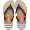 Chinelo de Dedo Kenner Summer Listras masculino CINZA CLARO