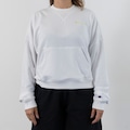 Moletom Champion Campus French Terry Crew Feminino BRANCO