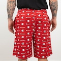 Bermuda Champion 10 Inch Powerblend Aop Sh Masculina VERMELHO