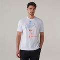 Camiseta New Balance Before And After Masculina BRANCO