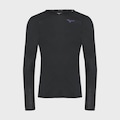 Camiseta de Treino Mizuno Two Loops 8 Masculino PRETO