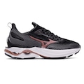 Tênis Feminino Mizuno Wave Mirai 8 PRETO/ROXO CLA