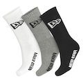 Meia Cano Médio New Era Flag Multi Monochrome - 3 unidades NAO SE APLICA