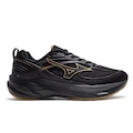 Tênis Space 6 Mizuno Infantil PRETO/OURO