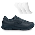 Tênis Olympikus Proof 3 Masculino + 3 Pares de Meias AZUL ESC/PRETO
