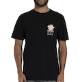 Camiseta Hurley New Flower Masculina PRETO