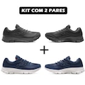 Kit 2 Pares de Tênis Olympikus Proof 3 Masculino PRETO/AZUL
