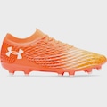 Chuteira de Campo Adulto Under Armour Magnetico Pro 5 LARANJA