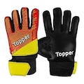 Luvas de Goleiro Infantil Topper Alta Aderência LARANJA