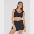 Top Fitness Bodyforsure Alça Reta Liso Push - Feminino PRETO