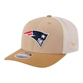 Boné New Era 970ss Trucker New England Patriots BEGE