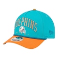 Boné New Era 940mc A Frame Miami Dolphins Masculina AZUL