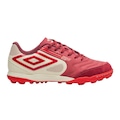 Chuteira De Society Umbro Bump Club Futebol Scoo Adulta VERMELHO