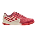 Chuteira Futsal Umbro Pro 5 Bump Club Scoob Adulta VERMELHO