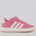 Tênis Infantil Adidas Grand Court 3.0 EL ROSA
