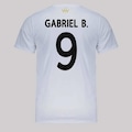 Camisa do Santos Logo 9 Gabriel B Infantil BRANCO