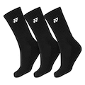 Kit Meias Yonex Cano Alto - 38 A 42 com 3 Pares PRETO