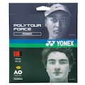 Corda Yonex Poly Tour Force 16L 1.25mm - Set Individual VERMELHO