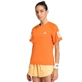 Camiseta adidas Club Tênis Três Listras Climacool Masculina LARANJA