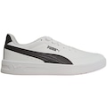 Tênis Masculino PUMA Court Classic Clean BDP BRANCO/PRETO