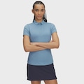 Camisa Polo de Golf Under Armour Playoff Feminino AZUL