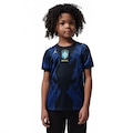 Camisa do Brasil II 26/27 Torcedor Pro Jordan Infatil AZUL/PRETO