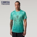 Camisa de Goleiro Brasil 26/27 Torcedor Pro Jordan Masculina VERDE/PRETO