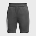 Shorts de Treino Under Armour Wordmark Infantil CINZA
