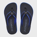 Chinelo Sandália Kenner Kivah Cushy - KENNER - Masculino AZUL/PRETO
