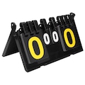 Placar Esportivo Gold Sports Com Marcação De 5 Sets e 31 Pontos PRETO
