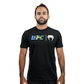 Camiseta UFC Venum Classic Brasil Masculina PRETO/BRANCO