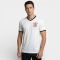 Camiseta Corinthians Lumina Masculina BRANCO