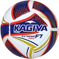Bola Futsal Kagiva F7 Extreme PRO Oficial Infantil BRANCO/AZUL