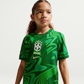Camisa de Goleiro Brasil II 26/27 Torcedor Pro Nike Infantil VERDE/BRANCO